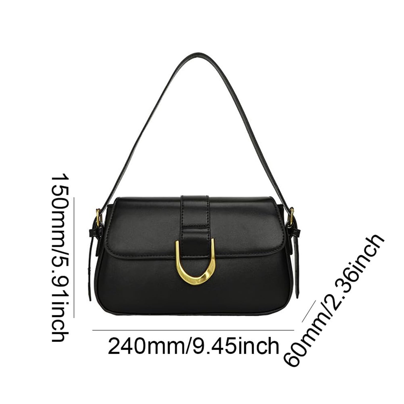 Jierger Small Shoulder Bag Purse for Women Handbag Clutch Purse Classic Retro Crossbody Bag Satchel for Women Shoulder Purses and Handbags for Men Women Outdoor Travel Work