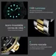 thumbnail image 5 of Reloj de pulsera Lige LG10045 de cuerpo color plateado, analógico, para hombre, 5 of 8