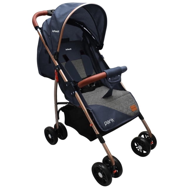 Carriola Infanti Ligera y Plegable Azul