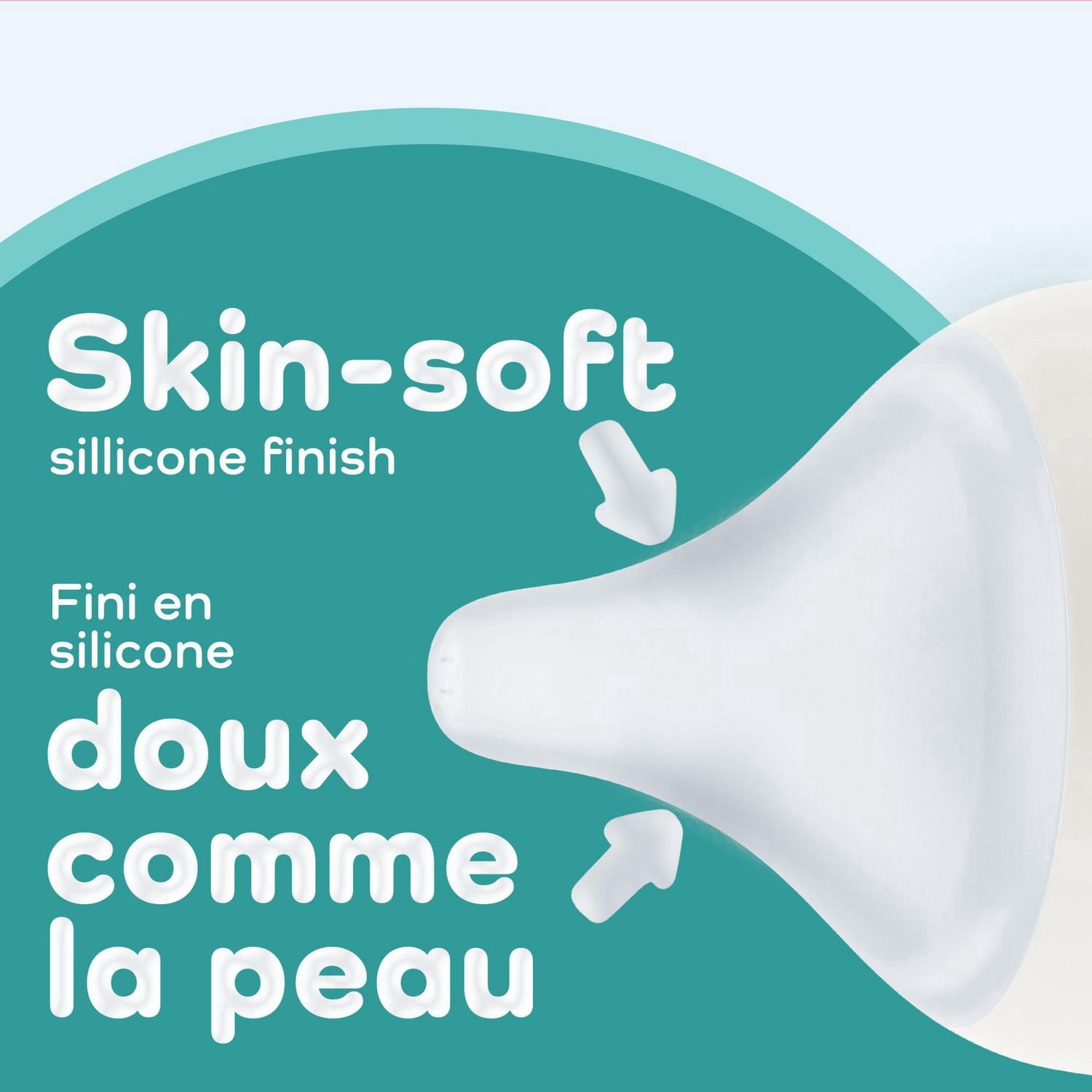 Biberon à débit moyen NUK Match parfait, 240 mL (8 oz)
