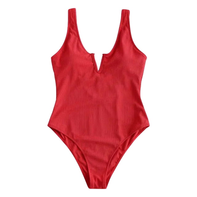 Aayomet Swimming Suits for Women Plus Size Tummy Control Vintage Bathing Suits,RD1 S