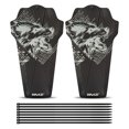 thumbnail image 1 of WAKE Streamlined PP Bicycle Mudguards Set of 2 with Adjustable Cable Ties, Durable F08 Model for Clean and Stylish Rides, 1 of 6