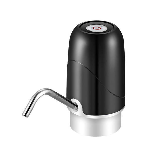 Naiovety Dispensador de agua automático Bomba eléctrica de agua de barril pequeño Dispensador de bebidas USB Dispensador de bomba de bebidas de acero Electrodomésticos Naiovety HA019915-00