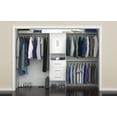 thumbnail image 7 of Closetmaid Ss-12015 Suitesymphony Adjustable Width Closet Organization System - White, 7 of 7