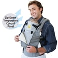 thumbnail image 3 of Open Box LILLEbaby Complete All Seasons Ergonomic 6-in-1 Stone Carrier Newborn-Toddler, 3 of 4