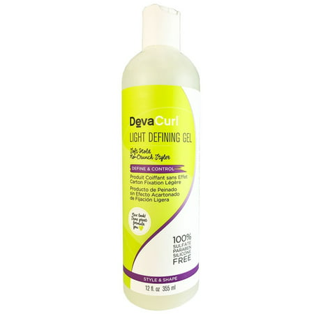 Devacurl Light Defining Gel Soft Hold No-Crunch Styler, 12 (Best Product To Hold Curls)