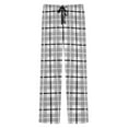 thumbnail image 6 of CYiJun Mens Flannel Pajama Pants Plaid Mens Pajama Bottoms Mens Lounge Pants with Pockets, 6 of 6