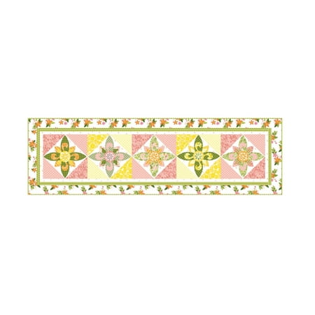 

Riley Blake Designs Grove Pink Lemonade Table Runner Boxed Kit