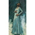 thumbnail image 2 of Unknown 18x32 Gold Ornate Wood Framed with Double Matting Museum Art Print Titled - Sing, 2 of 4