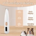 thumbnail image 4 of Cat Grooming Trimmer, Cat Trimmer, Cordless Pet Shaver, Low Noise Waterproof Rechargeable, for for Cats, Small Dogs & Animals Paws, Ears, Rump, Face, Eyes（white）, 4 of 5