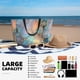 thumbnail image 5 of Easygdp Pastel Abstract Fluid Art Bolsa de Viaje de Playa de Gran Capacidad, Bolsa Tote Perfecta para la Playa, Escapadas de Fin de Semana y Viajes, 5 of 7