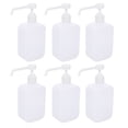 thumbnail image 1 of 6Pcs Hand Sanitizer Bottles Airless Pump Bottles ABS Leak Proof for General Users, 1 of 8