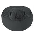 thumbnail image 4 of Ajustable Boonie Sun Hat Mujeres Hombres Deportes al aire libre Sun Protector Mascarilla Pesca Senderismo Entrenamiento Transpirable Bucket Cap, 4 of 9