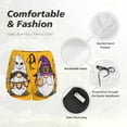 thumbnail image 6 of Lsque Cute Gnomes Halloween Printed Women's Running Shorts with Liner Pockets,Elastic Quick Dry Workout Athletic Gym Yoga Shorts,Womens High Waist Shorts-X-Large, 6 of 9