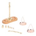 thumbnail image 1 of Balanza de juguete BuyWeekMX para casa de muñecas 1:12 miniatura Accesorios diseño elevado, 1 of 9