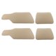 thumbnail image 3 of Alfombrillas Universales Para Coche Sunnimix Alfombra Antideslizante Protección Resistente Beige, 3 of 8