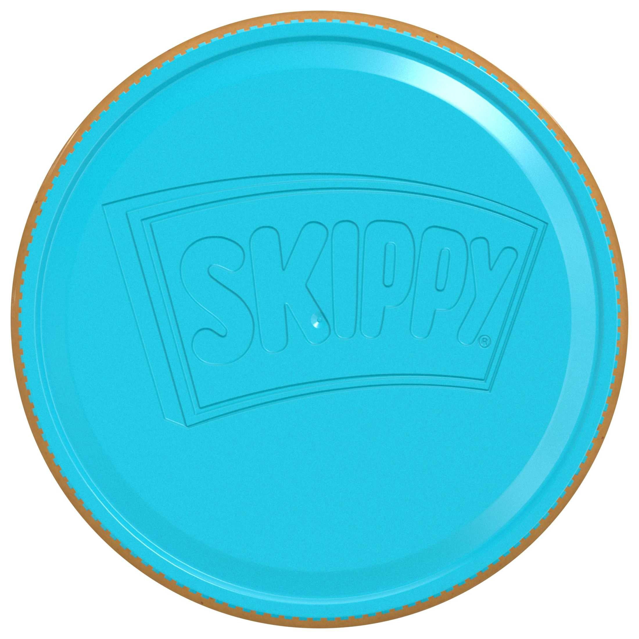 (8 pack) SKIPPY No Sugar Added Creamy peanut butter spread, Shelf-Stable, 40 oz Plastic Jar