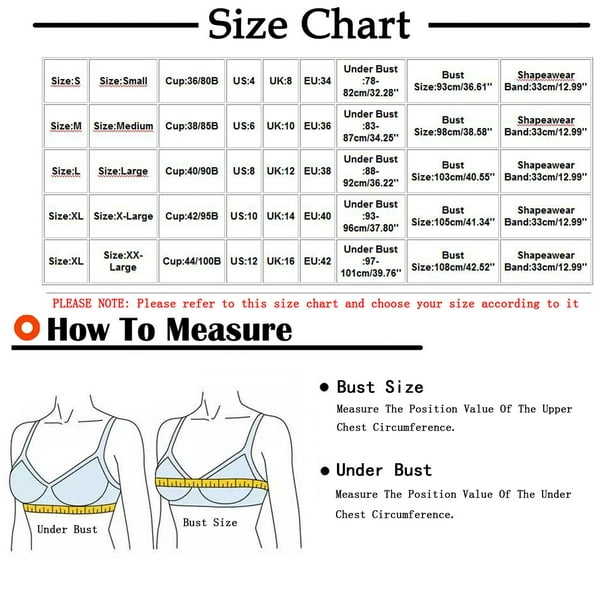 zanvin Bras for Women,Clearance Womens Adjustable Full Cup No