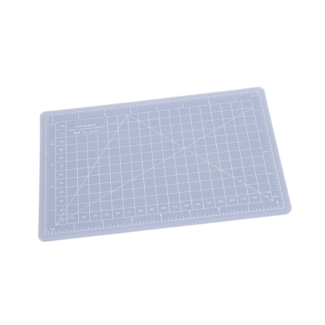 Non Slip Cut Board Translucent Cutting Pad Self Recovery No Reflection for Craft Paper Carving Model Making Students Home Office