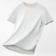 thumbnail image 1 of Tops para hombre, blusas y camisas de manga corta con cuello redondo para hombre, blusas casuales elásticas deportivas de color liso para hombre, blusas de manga corta con cuello redondo para hombre,, 1 of 5