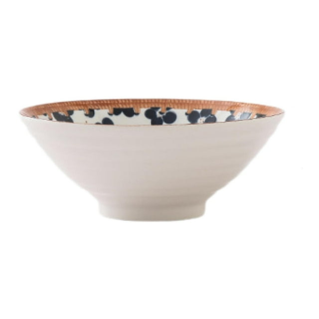 Cuenco para fideos, vajilla, cuenco para ramen, multifuncional, irrompible, fácil de estilo a