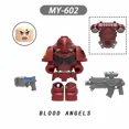 thumbnail image 5 of MY611 MY615 Bricks Doll Dark Ange Blood Angel Ultramarines Salamanders Mini Action Figure Model Toy Building Blocks Gift, 5 of 10
