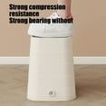 thumbnail image 6 of Btomtd Lidless Household Trash Can Kitchen Bedroom Toilet Garbage Can Open Top Practical Wastebasket, White, 6 of 7