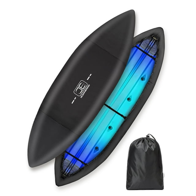 Funda para kayak OCEANBROAD 420D, resistente al agua, resistente a los rayos UV, 330 cm