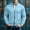 Light Blue, variant on Track Jacket for Men Full Zip Casual Stand Collar Athletic Sweatsuit Coat Lightweight Activewear Outerwear with Pockets for Gym Running Sports Workout