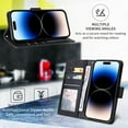 thumbnail image 3 of Wallet With Card Slot Photo Frame Magnetic Flip Leather Case For Xiaomi Redmi Note 7 8T 9 Pro 10 10S 11 11S 12 12S 13 Pro Plus, 3 of 7