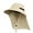 Khaki, variant on Outdoor Sun Hat for Men with UV Protection Safari Cap Wide Brim Fishing Hat with Neck Flap, for Dad