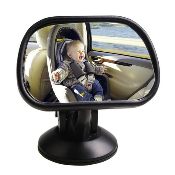 OUNONA  Suction Cup Rear View Mirror Back High Rearview Baby Toddler