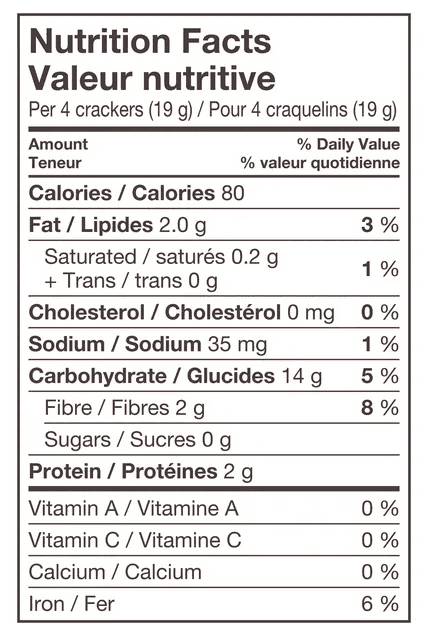 Triscuit Low Sodium Snacking Crackers, 200g (3 Pack)