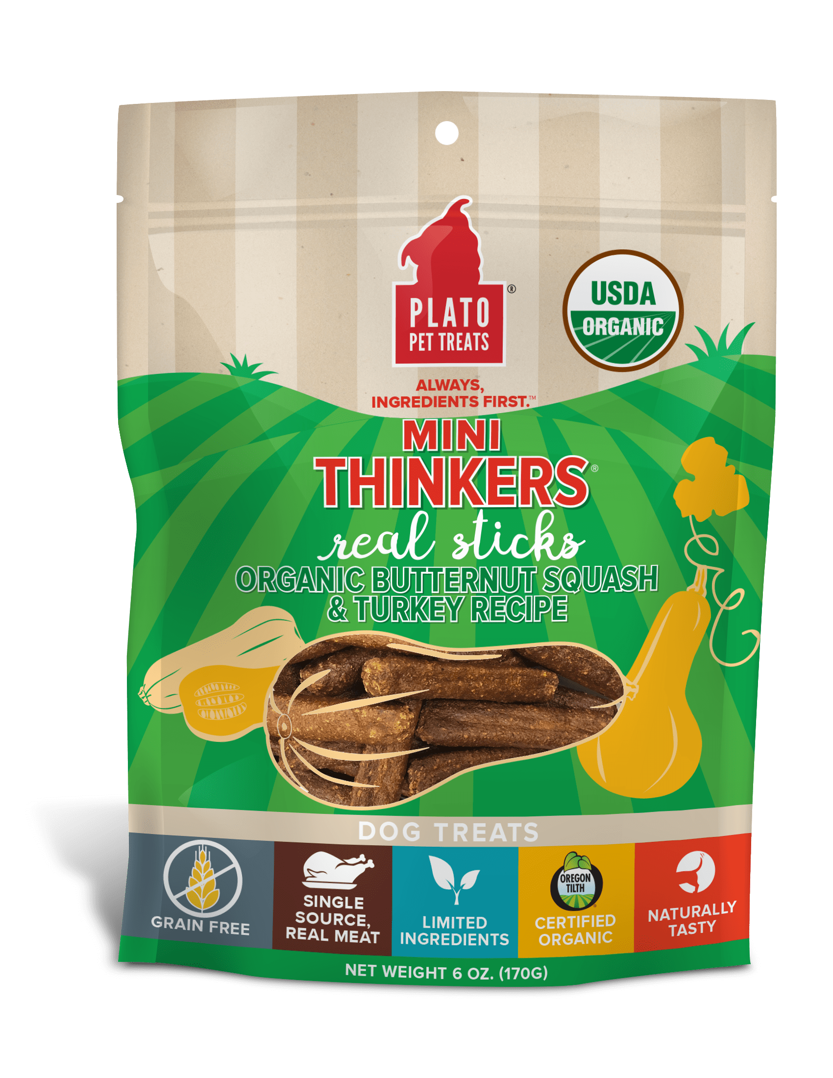 butternut squash dog treats