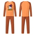 thumbnail image 4 of Halloween Pajamas Family Set - 2 piece Ghost Print Long Sleeve Tops + Pants Sets,Matching Pajamas for Family Holiday Night for 2XL Pjs, 4 of 4