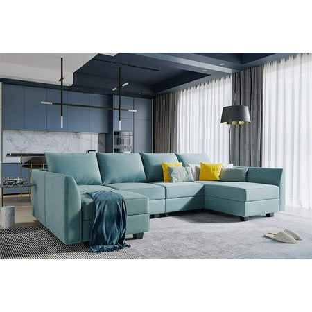 Honbay Reversible Sectional Couch U Shaped Sofa With Wide Chaises Com - Blue Sectional Sofa Macys Honbay Reversible Sectional Couch U Shaped Sofa With Wide Chaises Com - Blue Sectional Sofa Macys