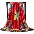 thumbnail image 1 of Pañuelos de seda cuadrados de lujo, chales populares de moda de Europa y América, protector solar de 90x90cm, pañuelo para las cuatro estaciones qiuyongming unisex, 1 of 2