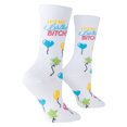 thumbnail image 3 of Cool Socks, Colorful Birthday Socks, Size 5-13, Unisex, Casual Socks, Cotton Socks, 3 of 7