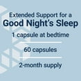 thumbnail image 6 of Life Extension Melatonin IR/XR, 1.5 mg, immediate- and extended-release formula for optimal sleep support, healthy circadian rhythms, cellular defense, gluten-free, non-GMO, 60 capsules, 6 of 11