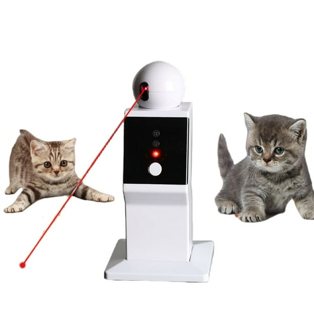 Automatic Cat Laser Toy, Random Moving Interactive Laser Toy for Cats