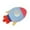 C, variant on Star Rocket Throw Pillow Soft Toy Space Dream Design For Family Classmates