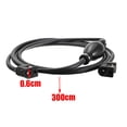 thumbnail image 2 of 1X 6mm Rubber Fuel Line Gas Hose Outboard Motor Tank Connector For Boat, 2 of 6