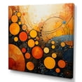 thumbnail image 2 of Designart "Blazing Fusion III" Abstract Collages Wall Art Living Room, 2 of 5