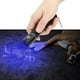 thumbnail image 3 of Linterna De Luz Ultravioleta, Linterna LED De Ahorro De Energía, Joyería De Detección De Cera De Abejas Chrysophoron Portátil Para Detección De Dinero Mgaxyff negro, 3 of 8