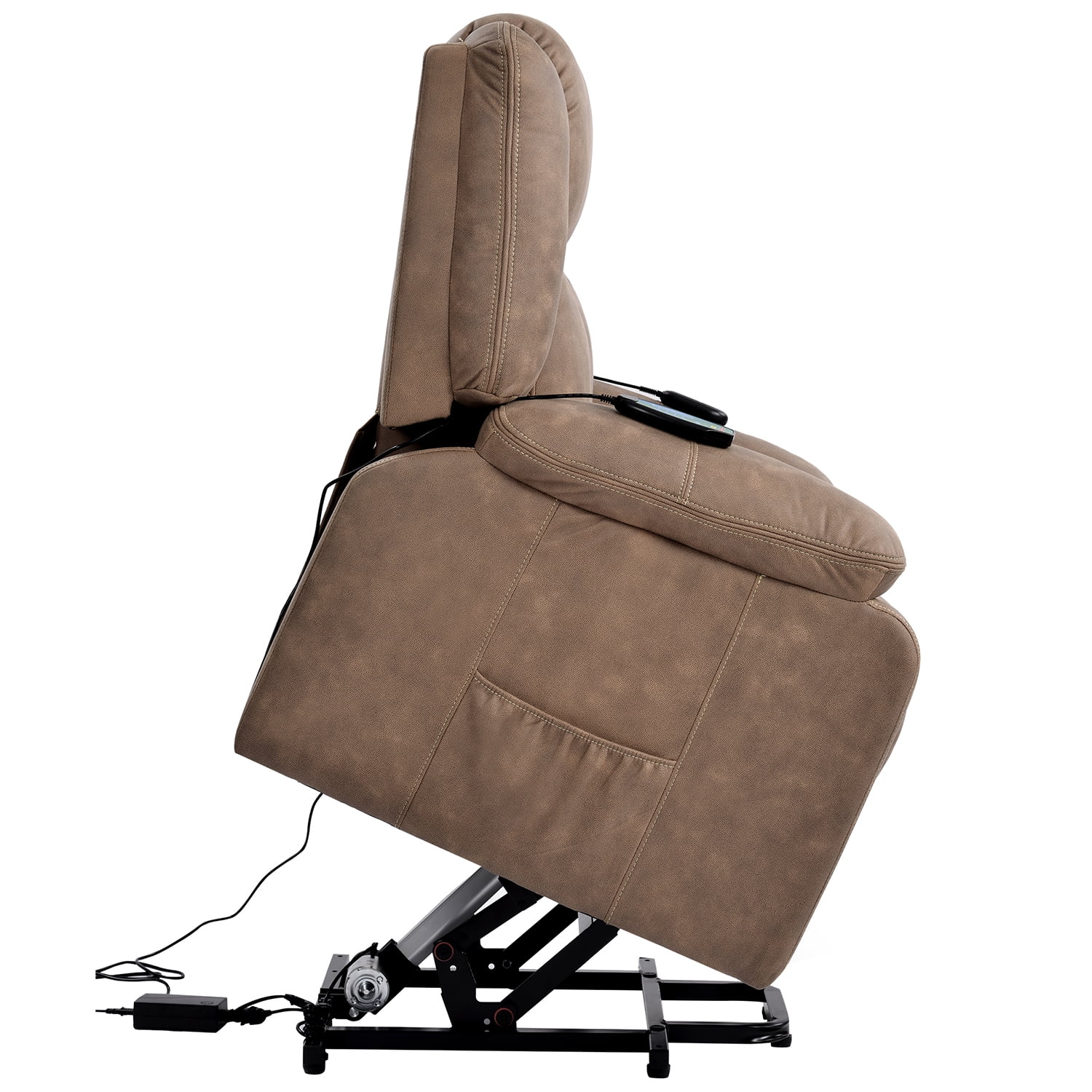 Resenkos Electric Power Lift Chairs Recliner with Heat and Massage, Power Lift Chair for Elderly with Adjustable Massage Function, Brown Resenkos Electric Power Lift Chairs Recliner with Heat and Massage, Power Lift Chair for Elderly with Adjustable Massage Function, Brown