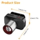 thumbnail image 2 of Luz LED potente, linterna frontal con zoom, impermeable, recargable por USB C, 2 of 4