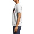 thumbnail image 2 of 250 Years America Anniversary Men Short Sleeve T Shirts, Vintage USA Flag White Graphic Tee for 2026 Independence Day Holiday Wear - S, 2 of 3
