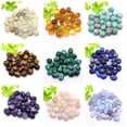 thumbnail image 2 of Venta al por mayor de lotes de grava pulida natural cruda, piedras preciosas pulidas, especímenes minerales, decoración para acuarios y peceras, 2 of 5