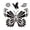 E, variant on HJJLRH Butterfly Die Cuts for Card Making - Butterfly Cutting Dies, Stencil Template Mould for DIY Crafts, Scrapbook Album Paper Card Embossing