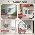 thumbnail image 4 of WOWOW 32 in. Stainless Steel Double Towel Bars for Bathroom, Wall Mount Towel Holder in Gold, 4 of 6